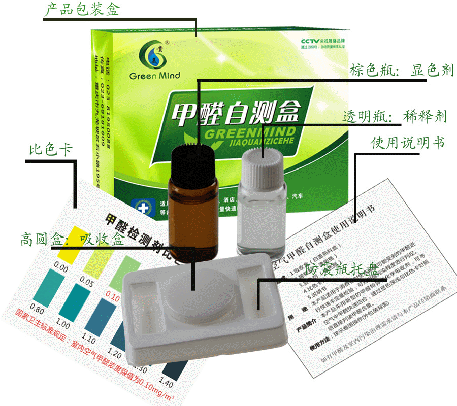 甲醛檢測(cè)方法